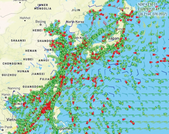 항구 정체 상황(3월)(자료_Shiphub(shiphub.co/chinese-port-congestion/))